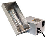 250W / 400W / 600W Qualidade Lastro featuring combinadas com luz temporizada. O cron�metro � mostrado como o dial no topo do lastro.
