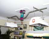 SunCircle luz Moved com dois bra�os.